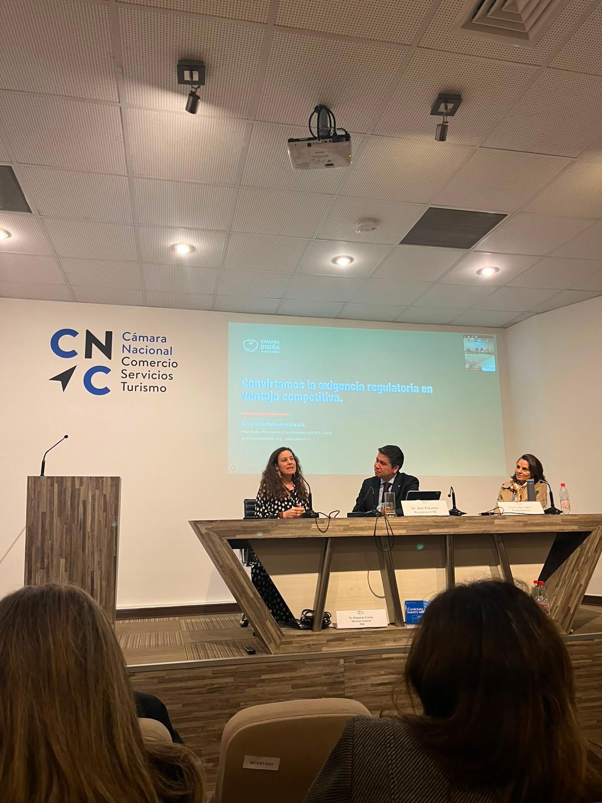 La voz del textil circular llegó al Consejo Asesor de la Cámara Nacional de Comercio